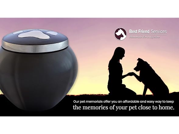 Pet Urn - Memorial Cremation Pet Urns for Dog
