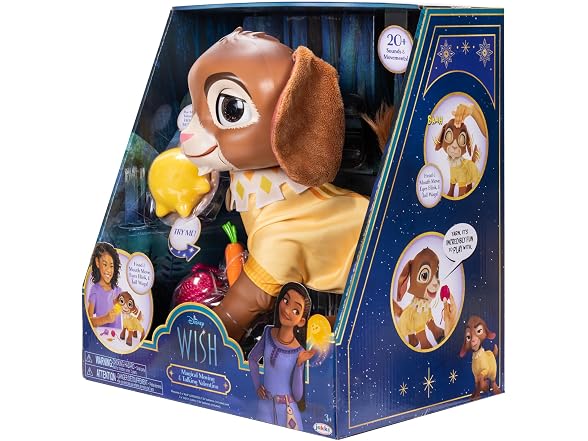 Disney's Wish Valentino Magical Moving & Talking Doll