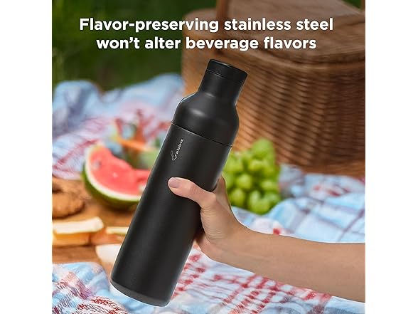 Rabbit Insulated Wine Bottle and Cocktail Shaker 