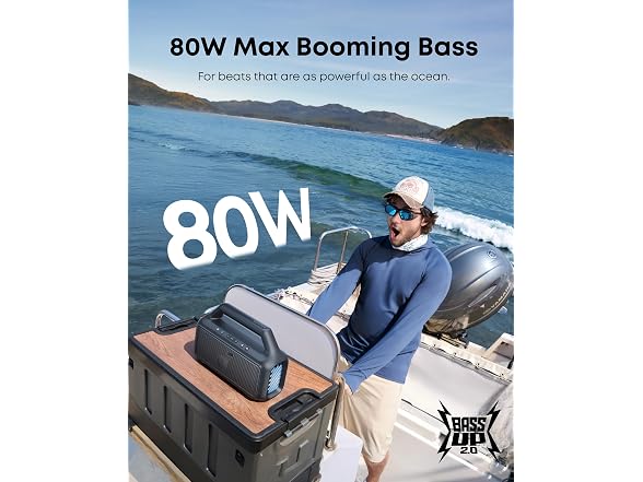 (NEW) Anker soundcore Boom 2 IPX7 Waterproof Bluetooth Speaker