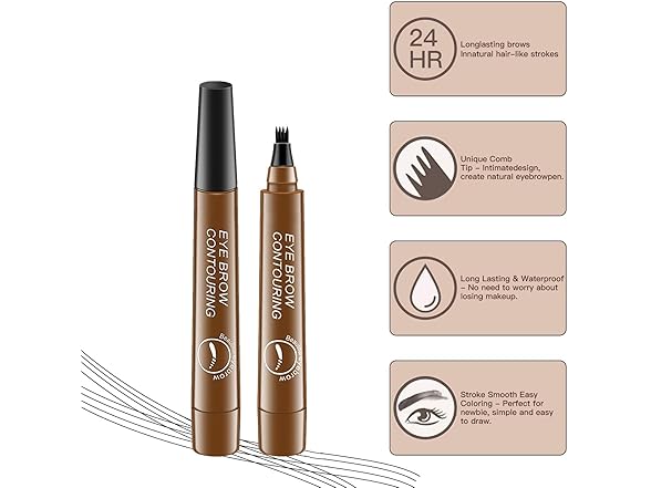 mistyrain 5PCS Magic Eyebrow Pencil