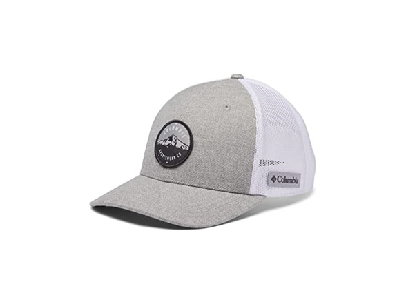 Columbia Grey Heather Mt Hood Circle Patch