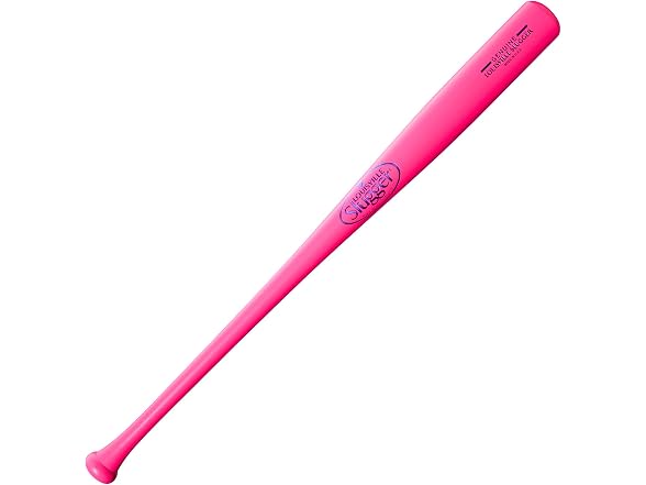 Louisville Slugger Genuine Mix Maple Baseball Bat - Pink/Metallic Red, 31"