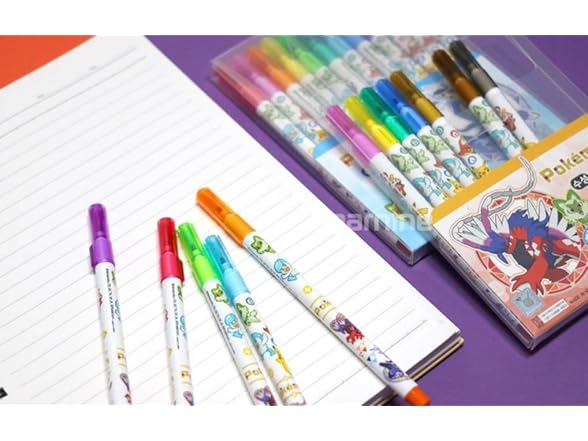 Bandal & Neoul Pocket Monster's 12 Color Marker Set