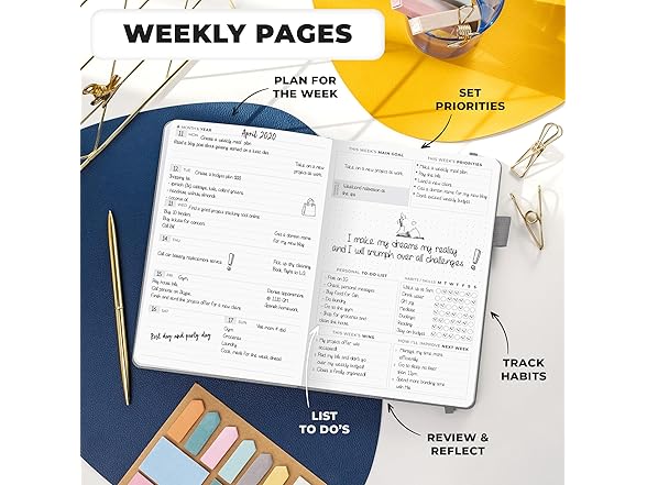 Premium Weekly & Monthly Planner