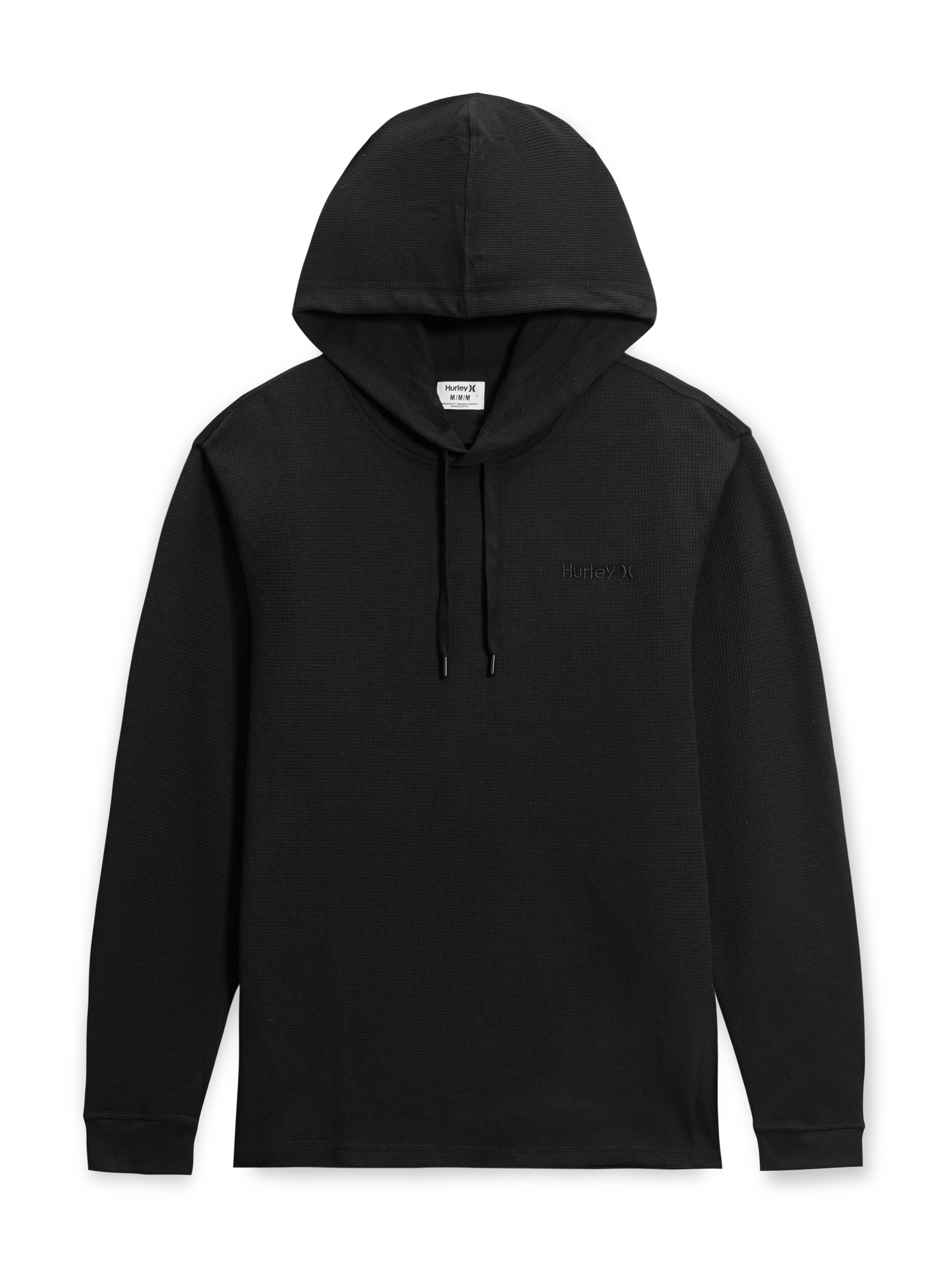 Hurley Men's Long Sleeve Hooded Thermal T-Shirt - Gallery 6