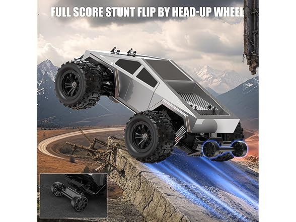 RC Truck 1/16 Brushless Motor, 35 mph Max Speed