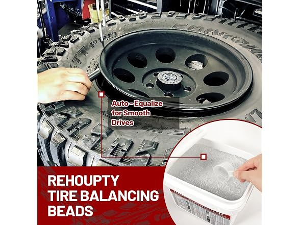 Tempered Glass Tire Balancing Beads