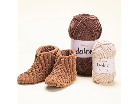 YarnArt Dolce Baby – Soft Chenille Velvet, 752