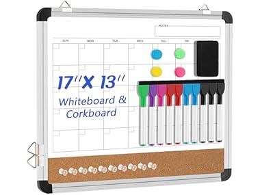 $11.99, Was $16.66, 28% Off! VUSIGN Dry Erase Calendar Whiteboard dealfomo