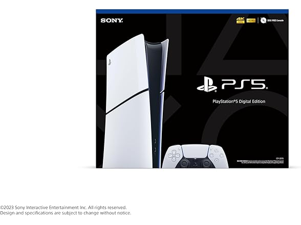 PlayStation 5 Slim Digital Edition Console (Refurbished)