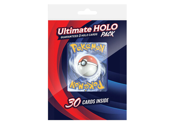 (3 Pack) Pokemon Ultimate Holo 30 Card Pack
