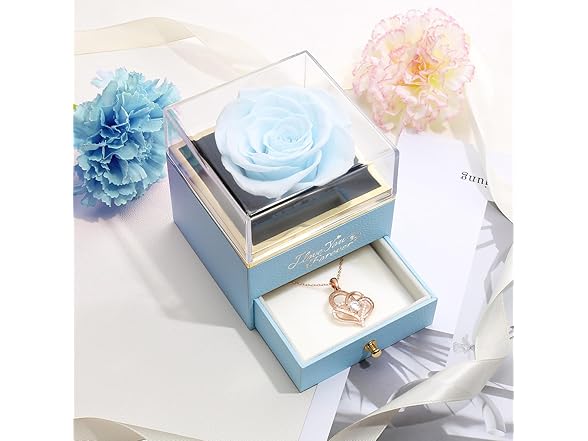 WILDLOVE Preserved Forever Real Rose