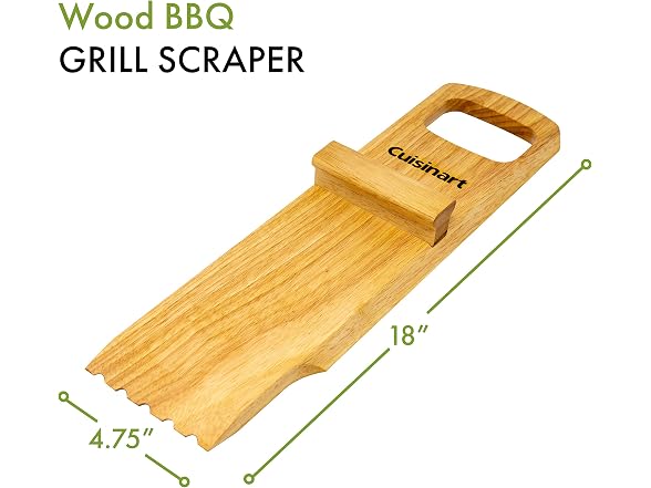 Cuisinart BBQ Wood Grill Scraper
