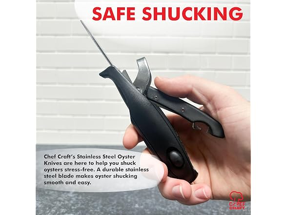 Chef Craft Safety Oyster Knife