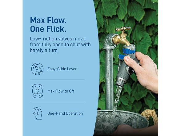 Orbit Elevated 2-Way Shut-Off Hose Y Adapter