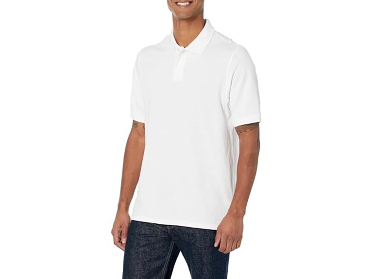 Amazon Essentials Men Cotton Pique Polo Shirt - Gallery 13