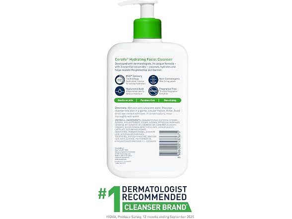 CeraVe Hydrating Facial Cleanser Moistu