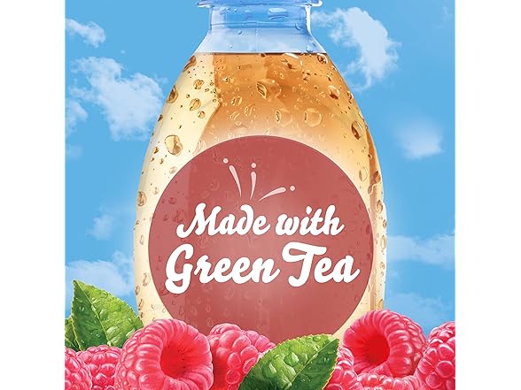 10CT Crystal Light Raspberry Green Tea Packets