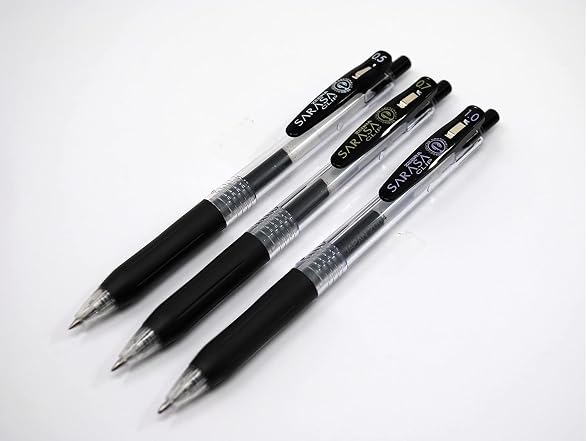 Zebra Pen Sarasa Clip Gel Retractable Pens