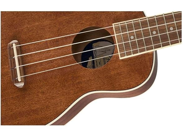 Fender Seaside Soprano Ukulele, Natural