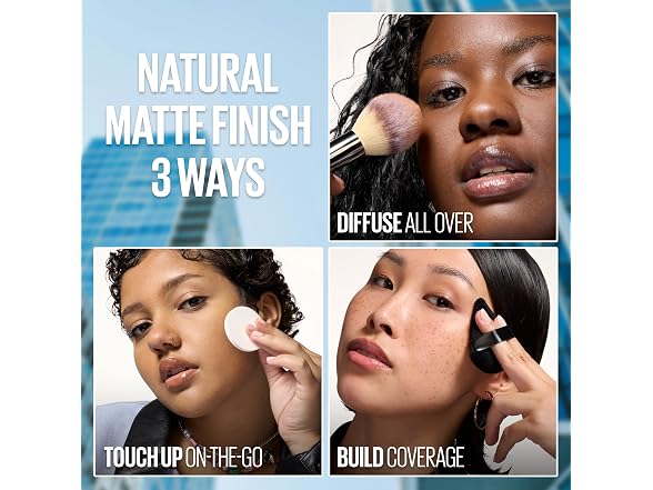 Maybelline Fit Me Matte + Poreless Pressed Face Powder Translucent, 1 Count