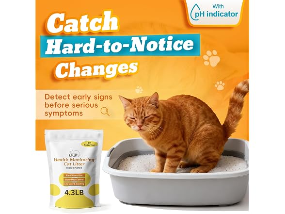 LMJP Health Monitoring Cat Litter