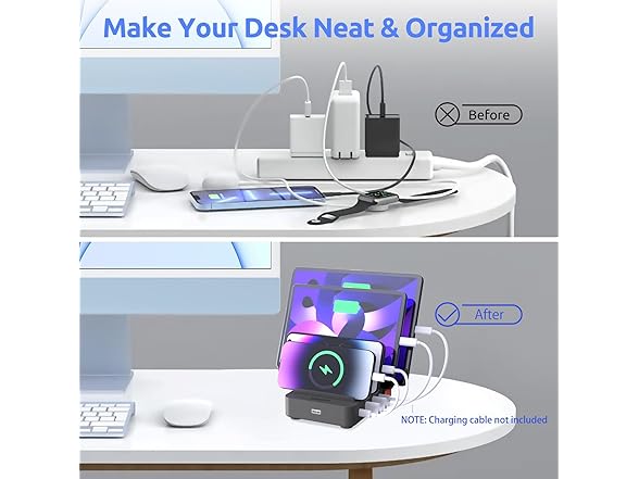 MASBATER 4-Port Charging Station