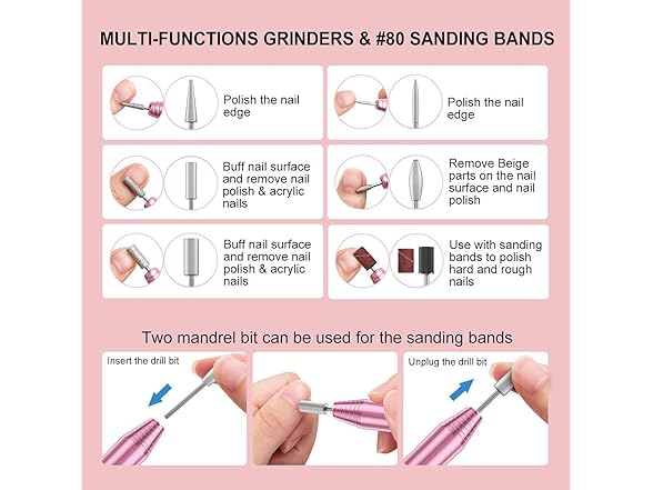 COSITTE Electric Nail Drill