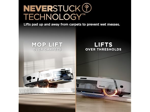 Shark PowerDetect NeverTouch Pro Robot Vacuum & Mop