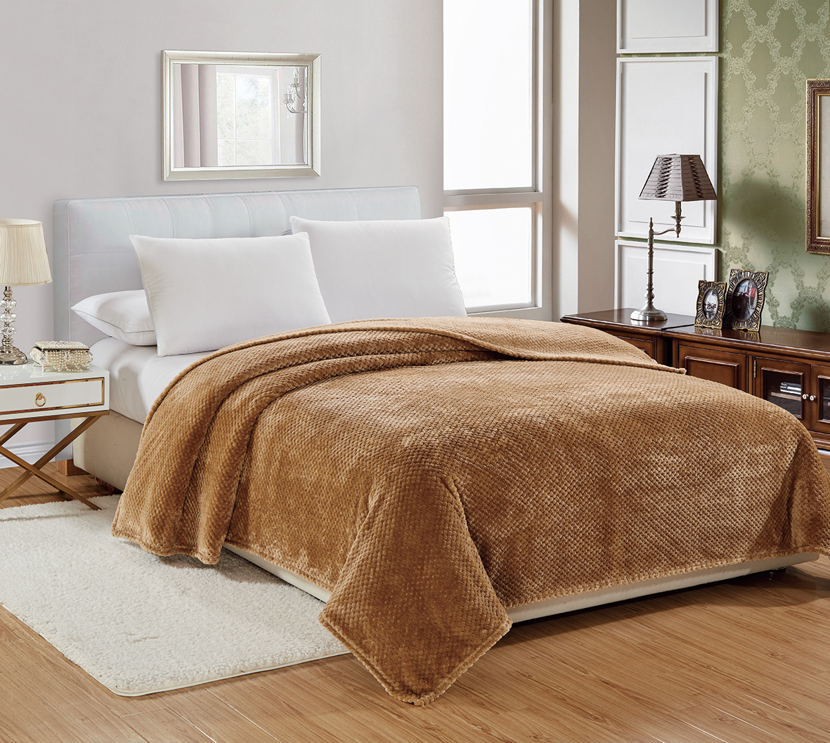 Popcorn Textured Microplush Blanket - Gallery 7