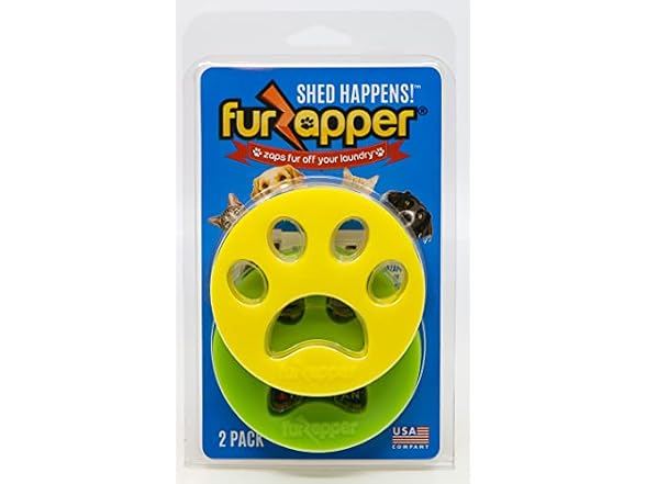 2PK FurZapper Pet Hair Remover for Laundry