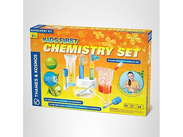 Thames and Kosmos Kids First Chemistry Set Science Kit