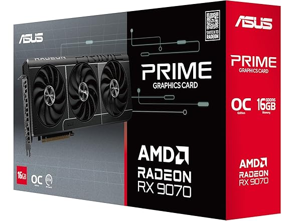 ASUS Prime AMD Radeon RX 9070 16GB