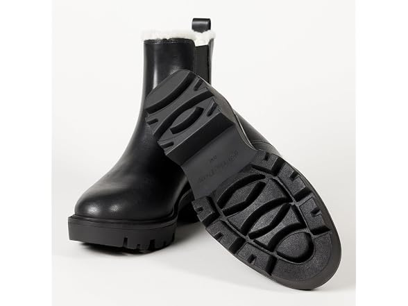 The Drop Women's Campbell Sherpa Chelsea Boot