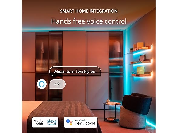 Twinkly Line Extension Kit Adhesive, Magnetic Light Strip