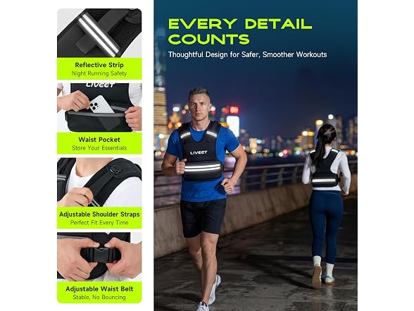 Zelus Adjustable Soft Iron Weighted Vest 20-32lbs
