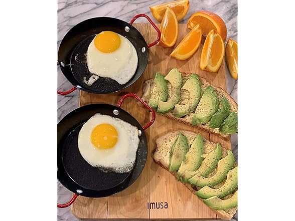 IMUSA USA Paella Pan, 6"