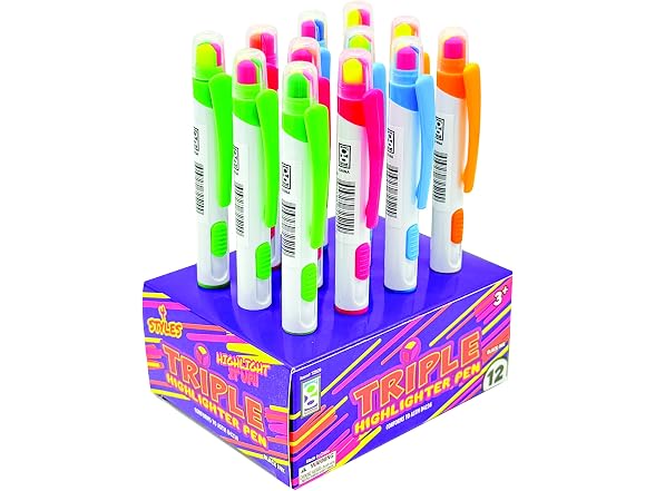 GEDDES Raymond Geddes Triple Highlighter Pen