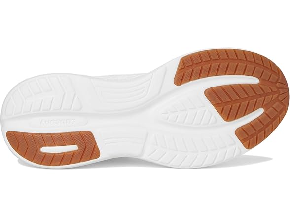 Mens Saucony Lancer Run Sneaker White (7.5)