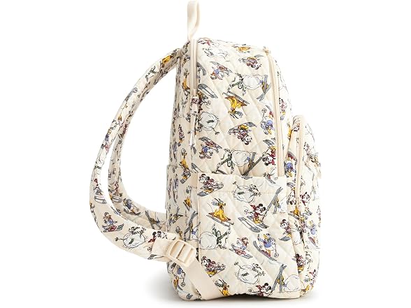 Vera Bradley Bancroft Backpack, Downhill Skiing Mickey and Friends