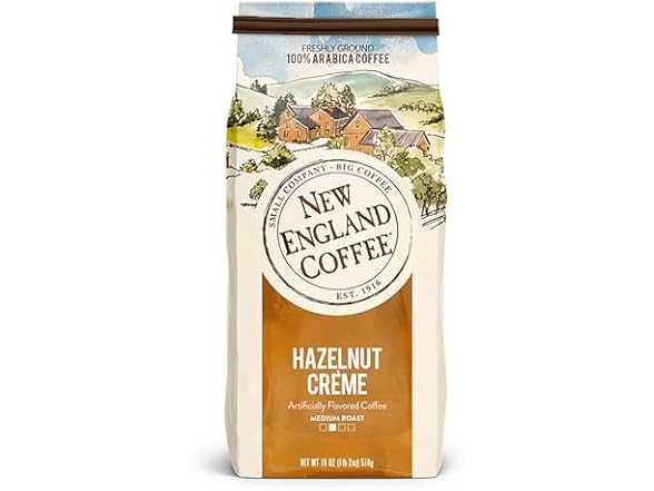 New England Coffee Hazelnut Crème Medium Roast