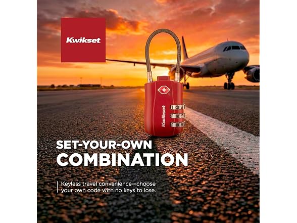 Kwikset TSA Approved Combination Lock