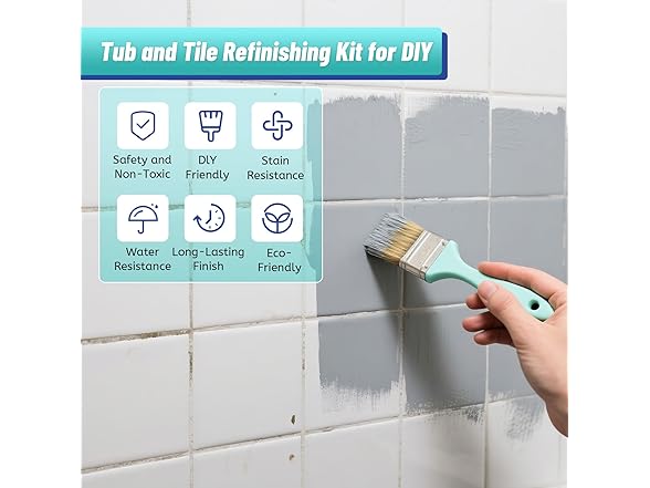 YKF Tub and Tile Refinishing Kit