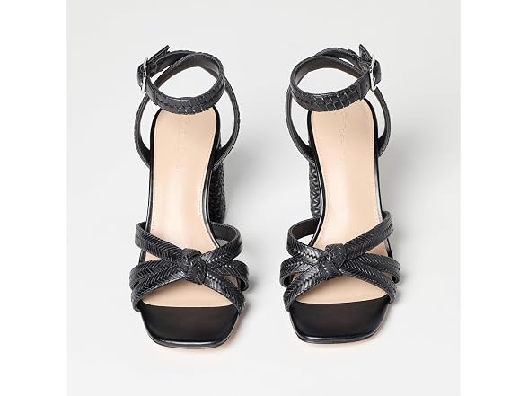 The Drop Women's Renalda Woven Chunky Heel Sandal
