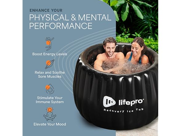 Lifepro 2-Person Ice Bath Tub XL