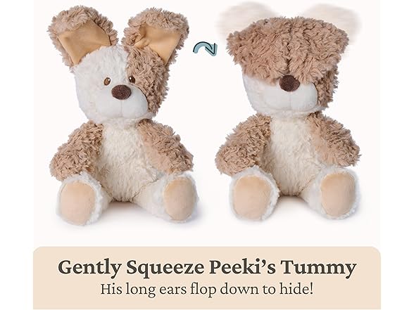 GUND Baby Peek-a-Boo Peeki Puppy Plush
