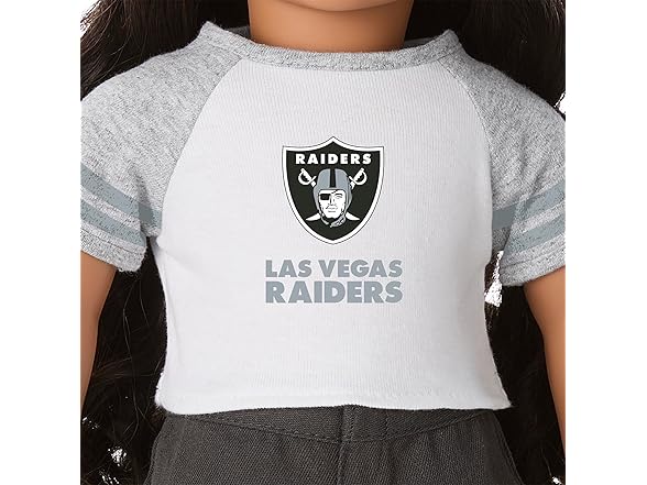 American Girl Las Vegas Raiders 18 inch Fan Tee