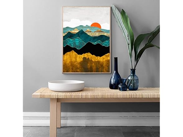 XWJJ Diamond Painting Mountain Kit