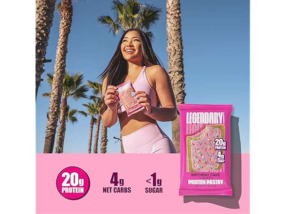 Legendary Legendary Foods 20g Protein Pastry - Low